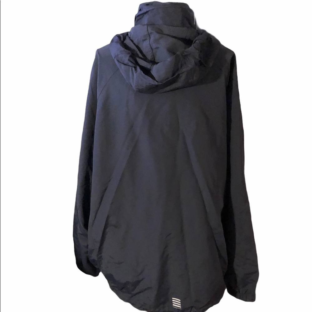 Lands End Mens Lined Hooded Windbreaker - Picture 5 of 6
